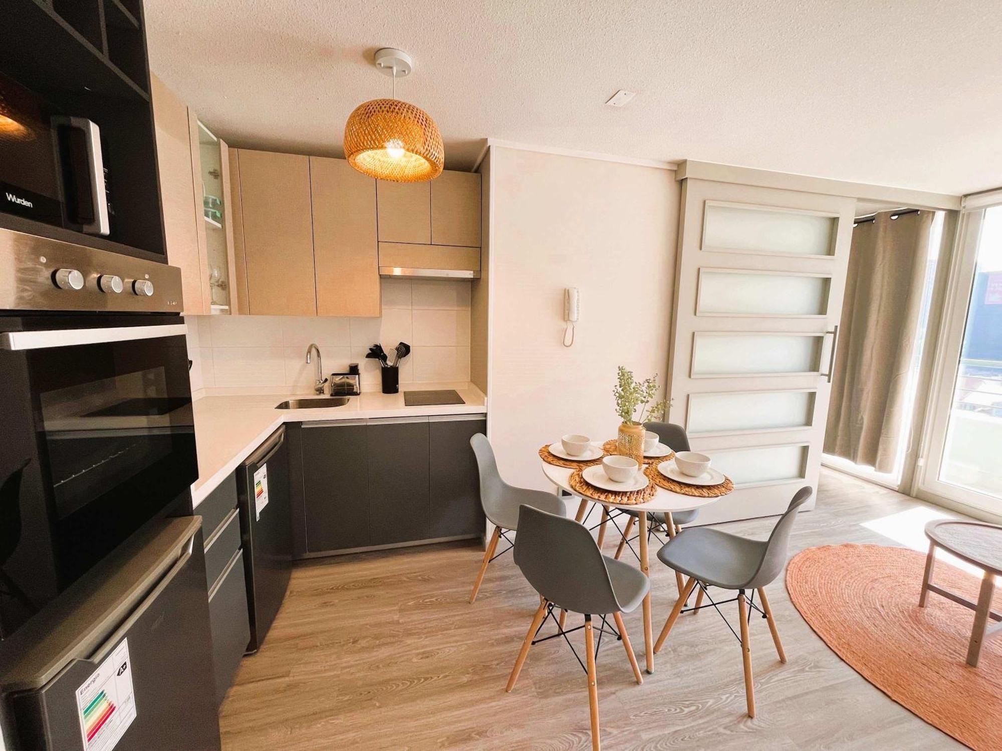 Apartamento Hom I Amplio E Inmejorable Depto 1d1b B309 *
